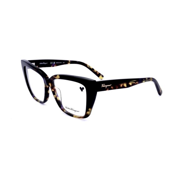 Salvatore Ferragamo Accessories - Salvatore Ferragamo SF-2939 235 Vintage Blue Tortoise & Black Eyeglass 54/15/140